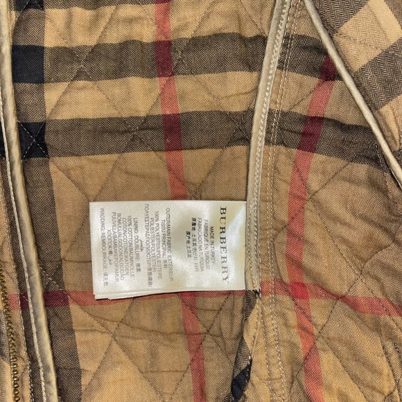 Zip quilted jacket Burberry Brit - Picture 6 of 7